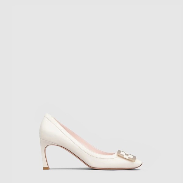 ❤로저비비에 여성 트럼펫 가죽 펌프스 - Roger Vivier Womens Trumpet Leather Pumps - ros6852x