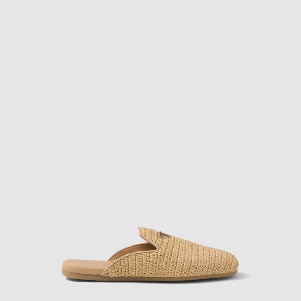❤프라다 여성 크로셰 뮬 슬리퍼 - Prada Womens Crochet Mule Slippers - prs6859x