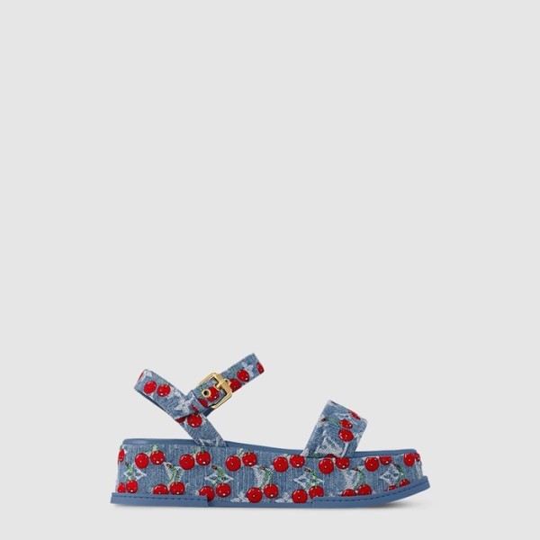 ❤루이비통 여성 LV x TM 마야 플랫폼 샌들 - Louis vuitton Womens LV x TM Maya Platform Sandals - lvs6875x