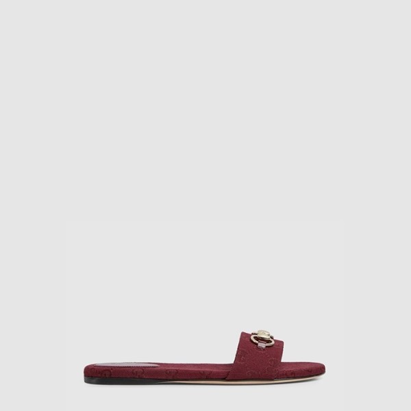 ❤구찌 여성 홀스빗 슬라이드 샌들 - Gucci Womens Horsebit Slide Sandals - gus6905x