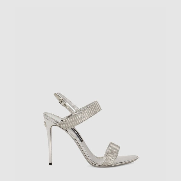 ❤돌체앤가바나 여성 라인스톤 새틴 샌들 - Dolce&Gabbana Womens Rhinestones Satin Sandals - dos6908x