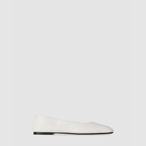 ❤더 로우 여성 가죽 스퀘어 발레 플랫 - The Row Womens Leather Square Ballet Flat - ths6997x