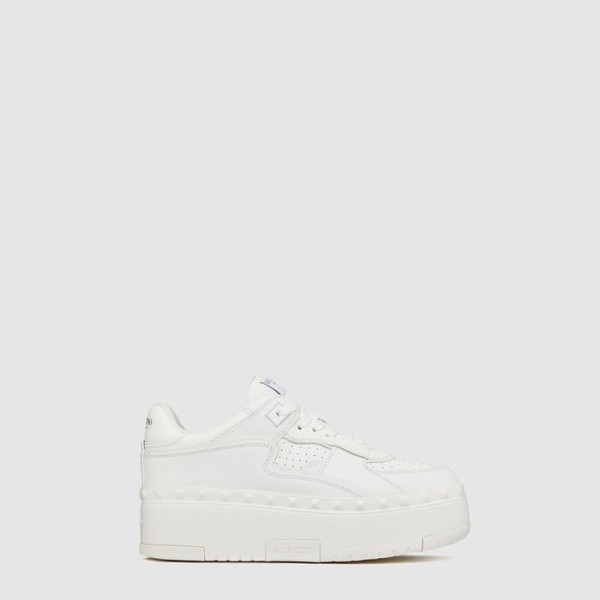 ❤발렌티노 여성 프리도트 XL 송아지 가죽 스니커즈 - Valentino Womens Freedot XL Calfskin Sneakers - vas7074x