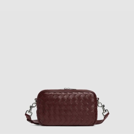 ★보테가베네타 남성 스몰 인트레치아토 카메라 백 - Bottega veneta Mens Small Intrecciato Camera Bag - bvb7824x
