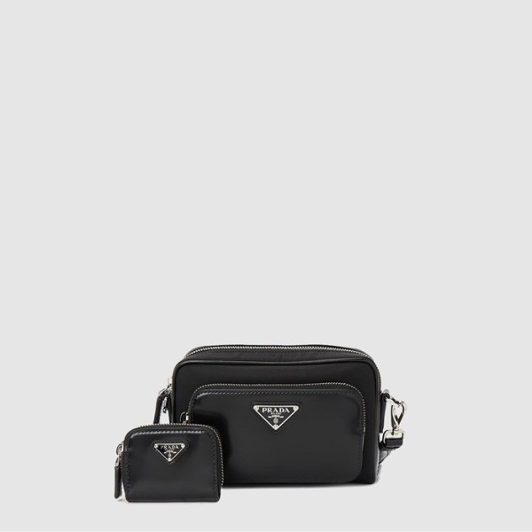 ❤프라다 남성 리나일론 브러시드 가죽 숄더백 2VH172 - Prada Mens Re-Nylon Brushed Leather Shoulder Bag - prb7833x