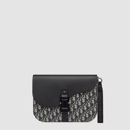 ★디올 남성 새들 A5 파우치 - Dior Mens Saddle A5 Pouch