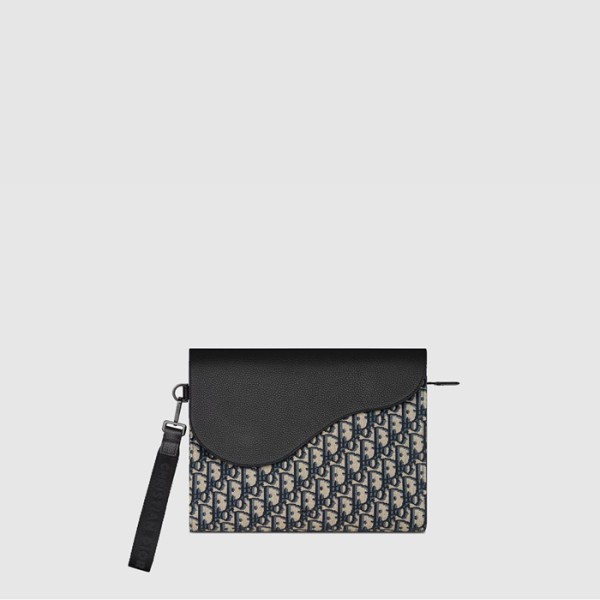 ❤디올 남성 새들 A5 트라이앵글 파우치 - Dior Mens Saddle A5 Triangle Pouch - dib7982x