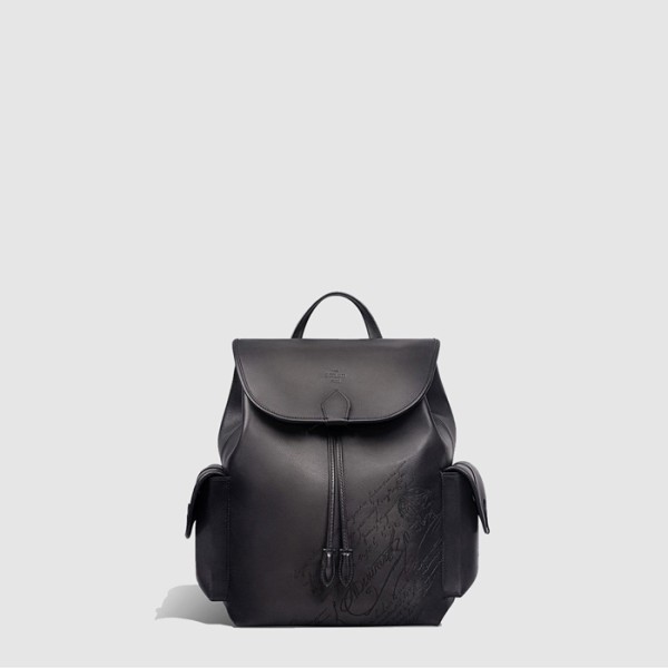 ❤벨루티 남성 호라이즌 스크리토 레더 백팩 - Berluti Mens Horizon Scritto Leather Backpack - beb8008x