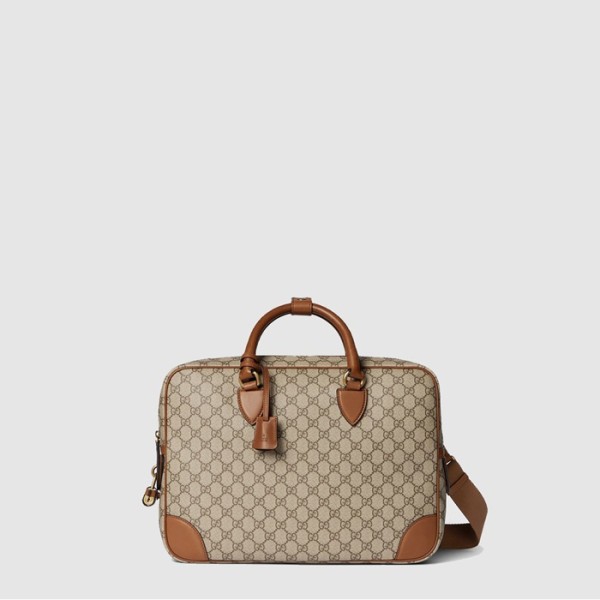 ❤구찌 남성 GG 엠블럼 미디엄 브리프케이스 - Gucci Mens GG Emblem Medium Briefcase - gub8035x