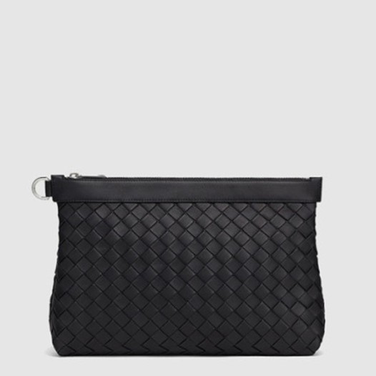 ★보테가베네타 남성 미디엄 인트레치아토 프리즘 파우치 - Bottega Veneta Mens Medium Intrecciato Prism Pouch - bvb8106x