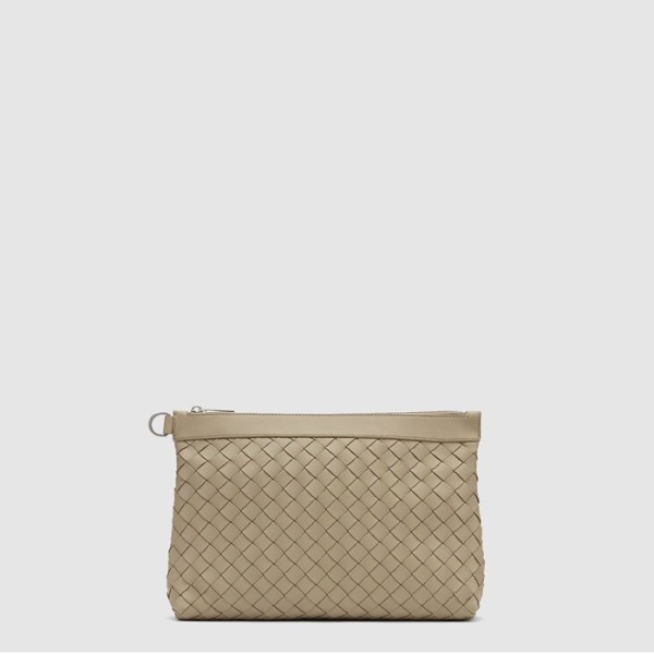 ❤보테가베네타 남성 미디엄 인트레치아토 프리즘 파우치 - Bottega Veneta Mens Medium Intrecciato Prism Pouch - bvb8107x