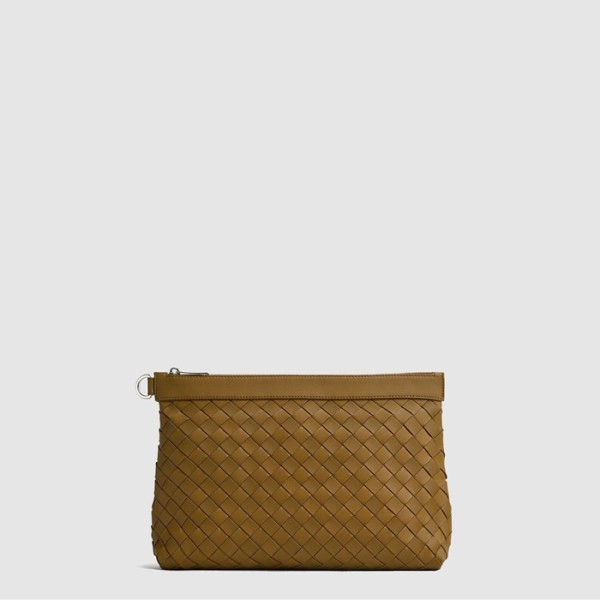 ❤보테가베네타 남성 미디엄 인트레치아토 프리즘 파우치 - Bottega Veneta Mens Medium Intrecciato Prism Pouch - bvb8108x