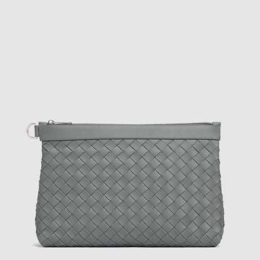 ❤보테가베네타 남성 미디엄 인트레치아토 프리즘 파우치 - Bottega Veneta Mens Medium Intrecciato Prism Pouch - bvb8109x