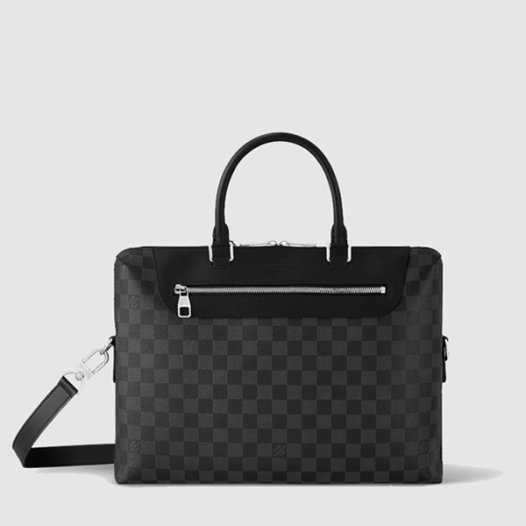 ★루이비통 남성 포르트 도큐멍 주르 N48260 - Louis vuitton Mens Porte Document Jour Damier Graphite - lvb8135x