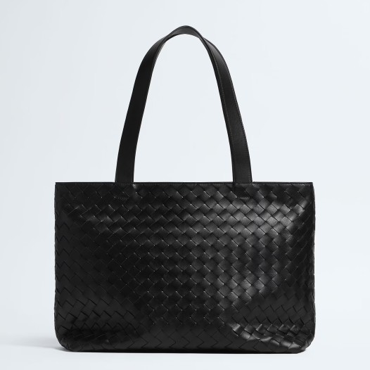 ★보테가베네타 남성 스몰 인트레치아토 지퍼 토트 백 - Bottega veneta Mens Large Intrecciato Zipper Tote Bag - bvb8173x