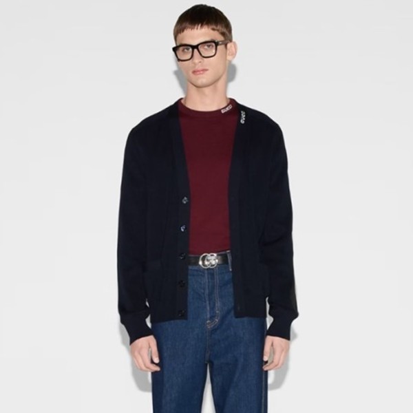 ❤구찌 남성 브이넥 니트 가디건 - Gucci Mens V-neck Cardigan - guc7803x