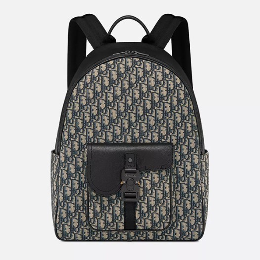 ★디올 남성 새들 지퍼 백팩 - Dior Mens Saddle Zipper Backpack
