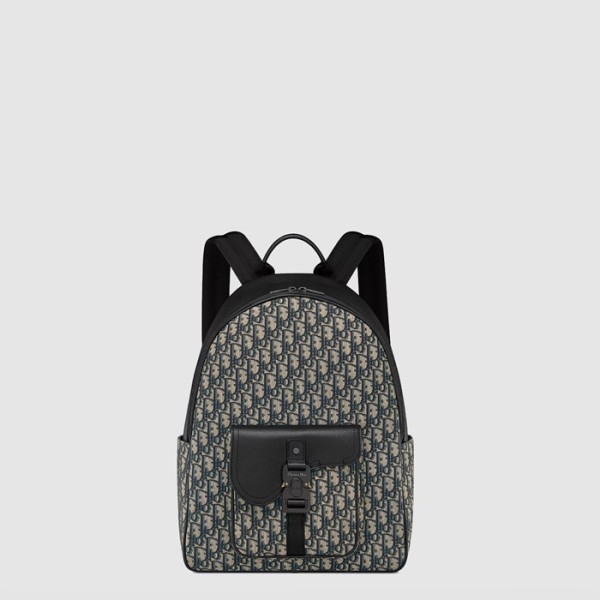 ❤디올 남성 새들 지퍼 백팩 - Dior Mens Saddle Zipper Backpack - dib9010x