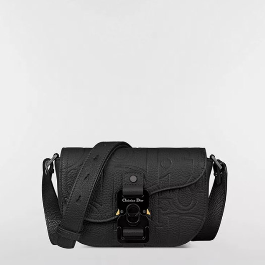 디올 남성 새들 미니 플랩 스트랩 백 - Dior Mens Saddle Mini Flap Strap Bag