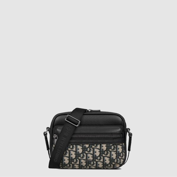 ❤디올 남성 라이더 2.0 미니 지퍼 메신저백 - Dior Mens Rider 2.0 Mini Zipper Messenger Bag - dib9047x