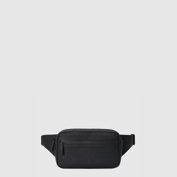 ❤구찌 남성 GG 러버 효과 벨트백 - Gucci Mens GG Rubber Effect Belt Bag - gub9093x
