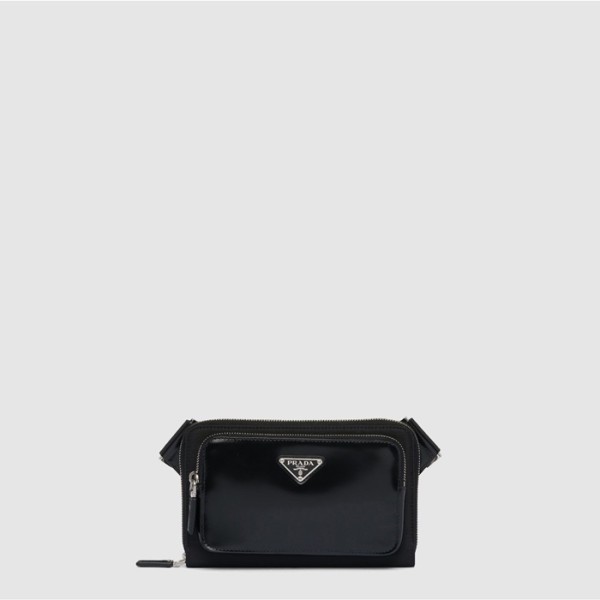 ❤프라다 남성 브러쉬드 가죽 벨트백 - Prada Mens Brushed Leather Belt Bag - prb9104x