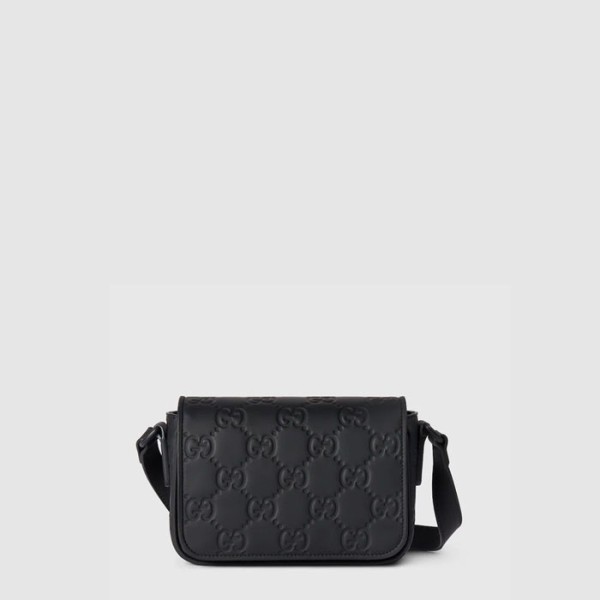 ❤구찌 남성 GG 러버 효과 수퍼 미니백 - Gucci Mens GG Rubber Effect Super Mini Bag - gub9123x