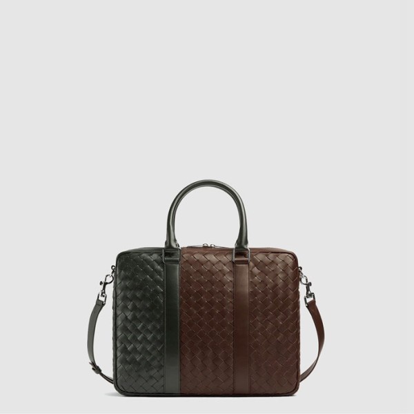 ❤보테가 베네타 남성 인트레치아토 라지 브리프케이스 - Bottega veneta Mens Intrecciato Large Briefcase - bvb9131x