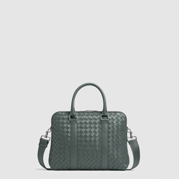 ❤보테가 베네타 남성 인트레치아토 슬림 브리프케이스 - Bottega veneta Mens Intrecciato Slim Briefcase - bvb9132x