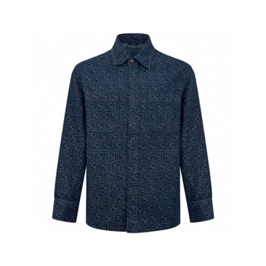 ❤펜디 남성 데님 셔츠 - Fendi Mens Denim Shirts - fec7809x