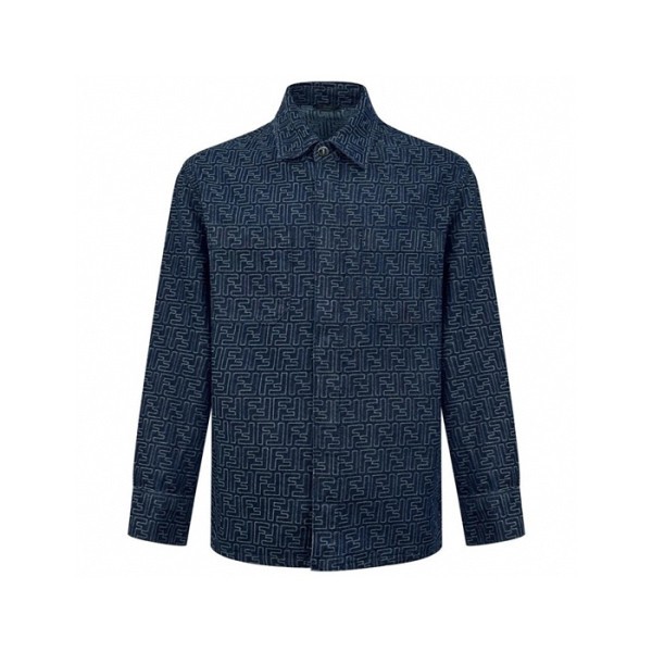 ❤펜디 남성 데님 셔츠 - Fendi Mens Denim Shirts - fec7809x