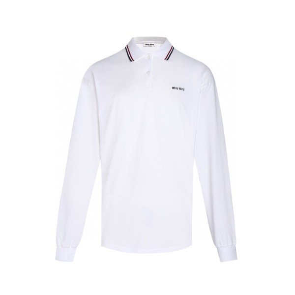 ❤미우미우 남성 폴로 긴팔티 - Miumiu Mens Polo Tshirt - mic7822x