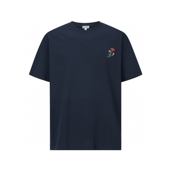 ❤로에베 남성 라운드 반팔티 - Loewe Mens Round Tshirt - loc7828x