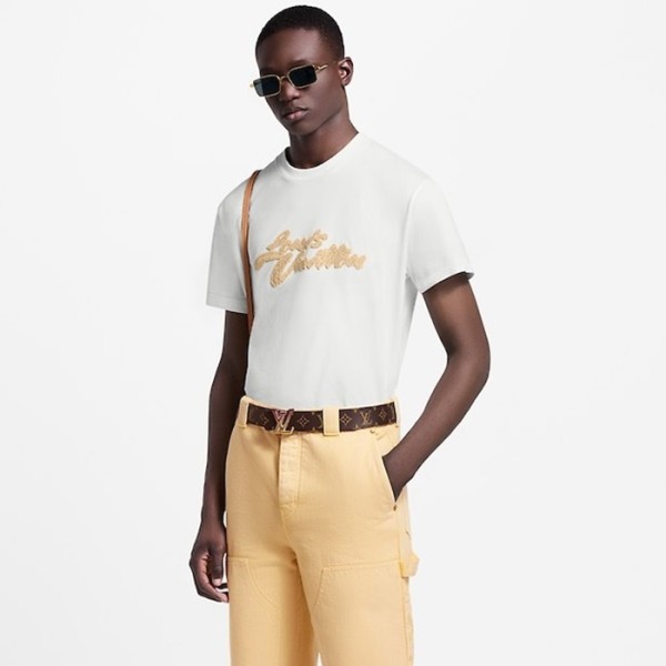 ❤루이비통 남성 라운드 반팔 티셔츠 - Louis vuitton Mens Round Tshirt - lvc7829x