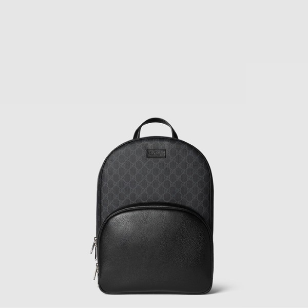 ❤구찌 남성 태그 장식 미디엄 GG 백팩 - Gucci Mens Medium GG Backpack With Tag Decoration - gub9185x