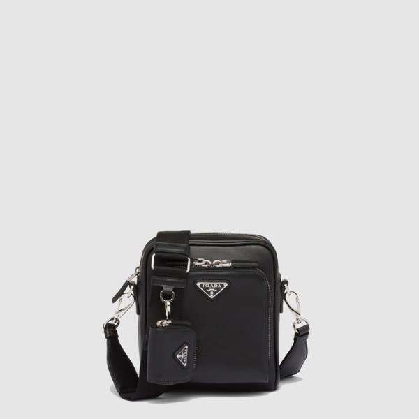 ❤프라다 남성 파우치 가죽 숄더백 2VH168 - Prada Mens Leather Shoulder Bag With Pouch - prb9186x