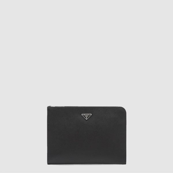 ❤프라다 남성 사피아노 가죽 도큐먼트 홀더 2VN003 - Prada Mens Saffiano Leather Document Holder - prb9245x