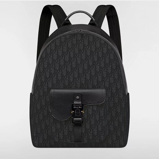 ★디올 남성 새들 지퍼 백팩 - Dior Mens Saddle Zipper Backpack