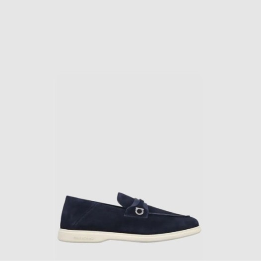 ❤페라가모 남성 간치니 오너먼트 디컨스트럭티드 로퍼 - Ferragamo Mens Gancini Ornament Deconstructed Loafers - fes7190x