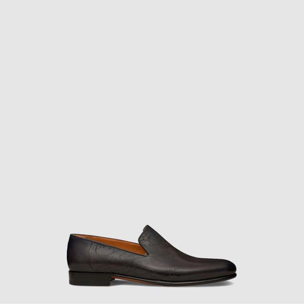❤벨루티 남성 커시브 갈레 레더 로퍼 - Berluti Mens Cursive Gallé Leather Loafers - bes7506x
