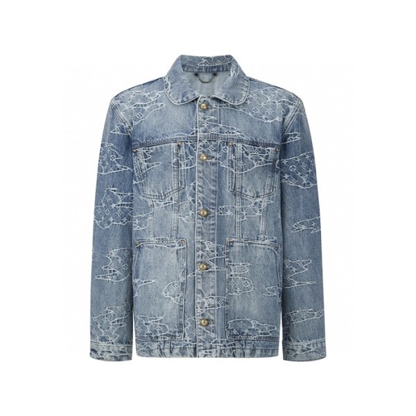 ❤루이비통 남성 데님 재킷 - Louis vuitton Mens Denim Jacket - lvc7906x