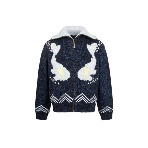 ❤루이비통 x 니고 남성 집업 재킷 - Louis vuitton x Nigo Mens Zip-up Jacket - lvc7933x