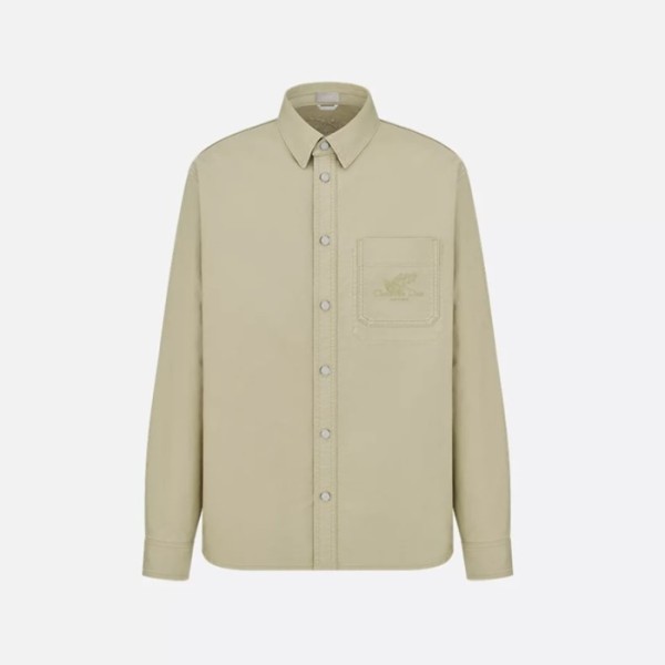 ❤디올 남성 Couture 은방울꽃 셔츠 - Dior Mens Couture Silver Lily Shirt - dic7948x