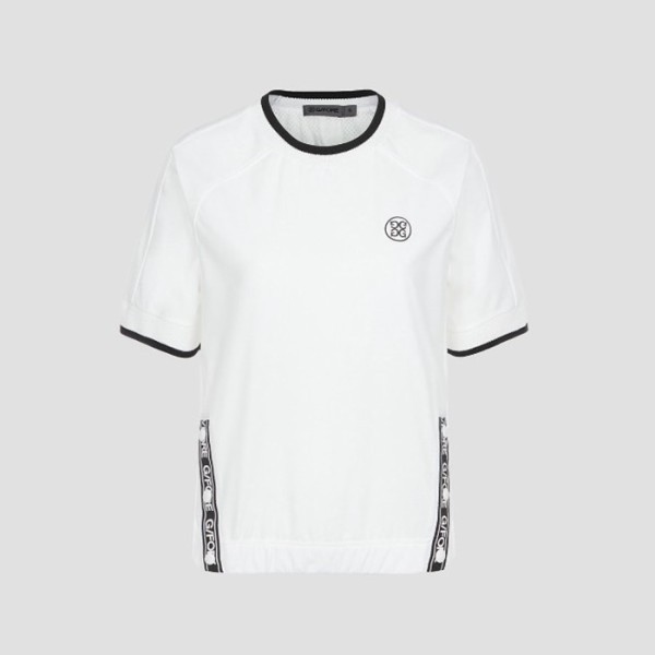 ❤[G/FORE] 지포어 여성 메쉬 하이브리드 풀 오버 티셔츠 - gol1759x