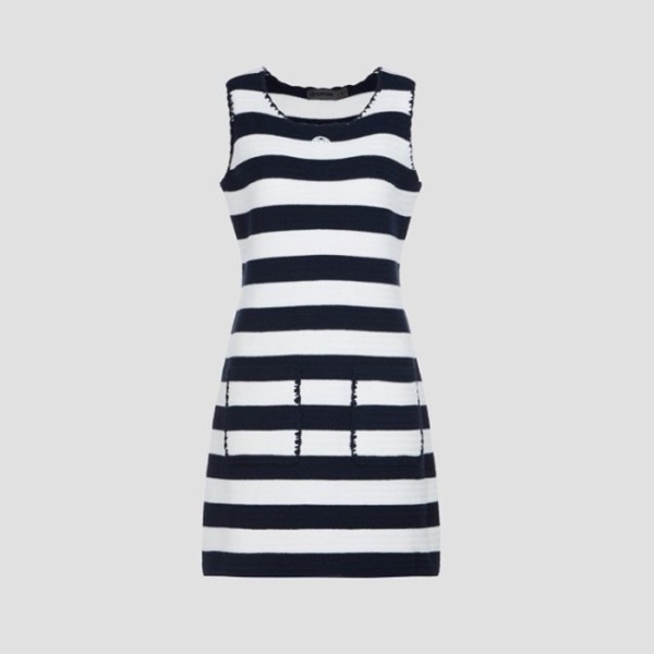 ❤[G/FORE] 지포어 여성 스트라이프 니트 드레스 - gol1761x
