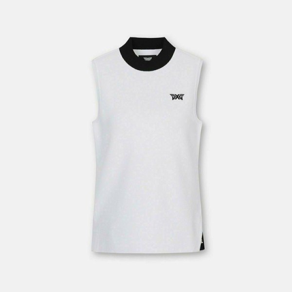 ❤PXG 여성 베이직 하이넥 니트 썸머 베스트 - gol1780x