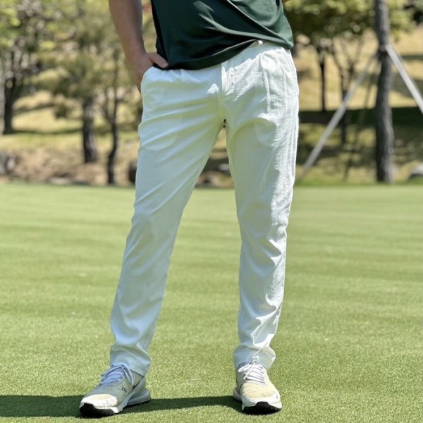 ❤[G/FORE] 지포어 남성 테이퍼드 롤업 팬츠 - gol1782x