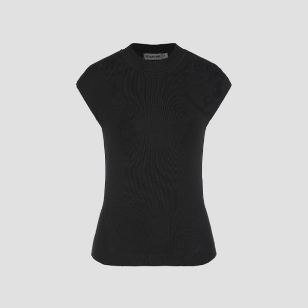 ❤[G/FORE] 지포어 여성 모크넥 니트 슬리브리스 - gol1787x