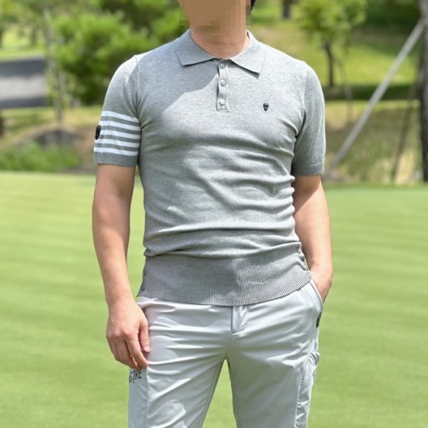 ❤[Amazing Cre] 어메이징크리 남성 고스트 카라 스웨터 - gol1791x