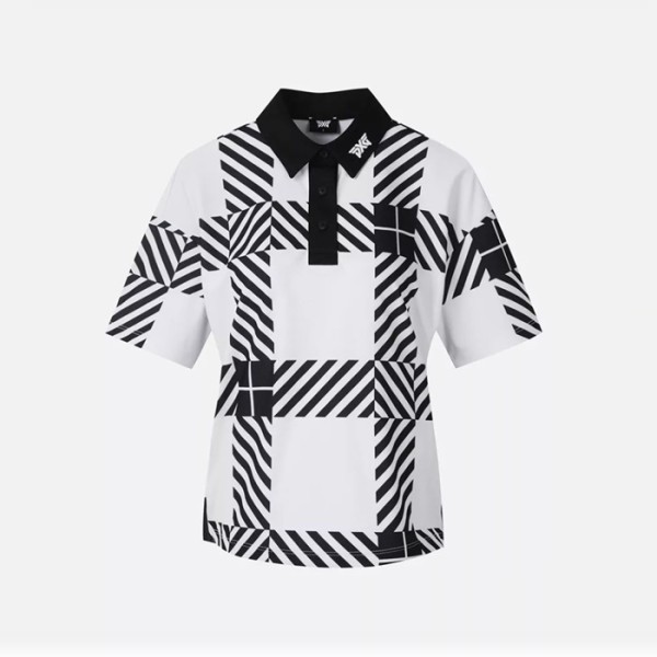 ❤PXG 여성 썸머 패턴 쇼츠 슬리브 - gol1817x